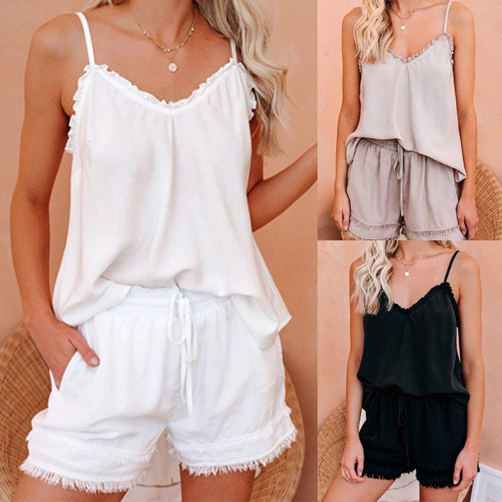 Women's Home Leisure Suit Shorts