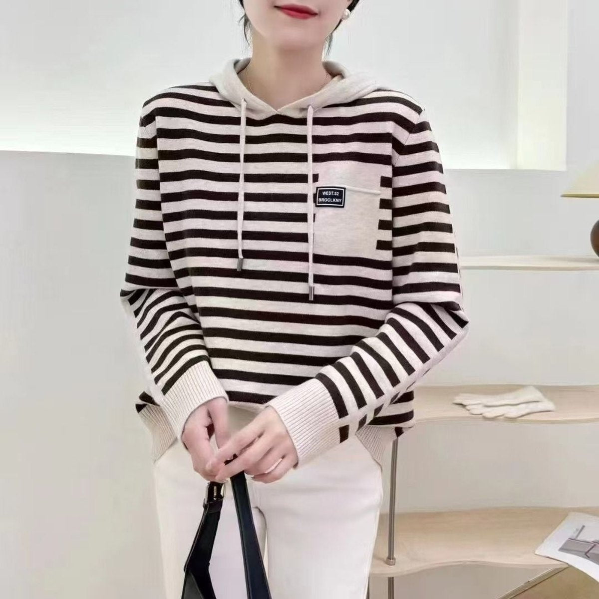 Women's Hooded Wool Base Shirt