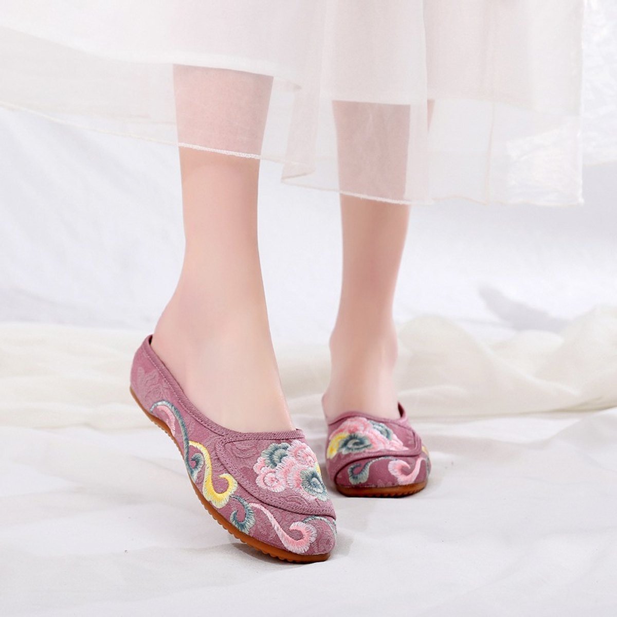 Women's Internal Height Increase Slippers Singles