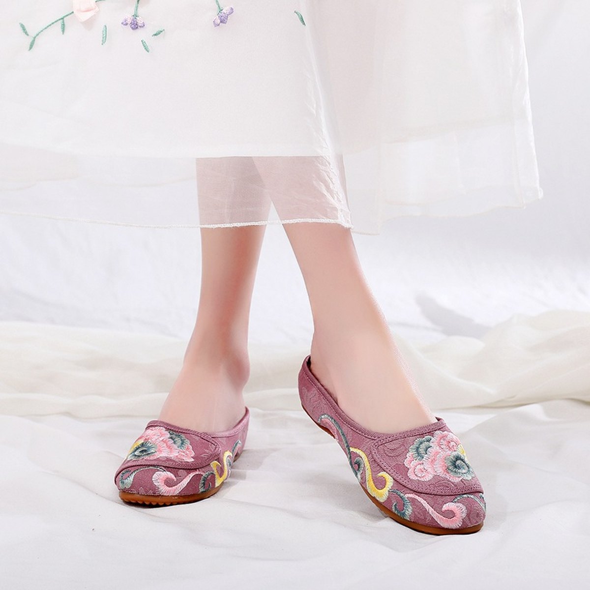 Women's Internal Height Increase Slippers Singles