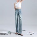 Women's Irregular Straight Jeans