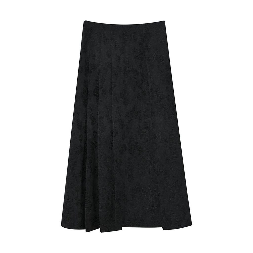 Women's Jacquard Improved Horse-face Skirt