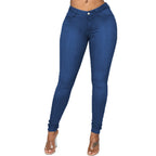 Women's Jeans European Skinny Pencil Pants XL
