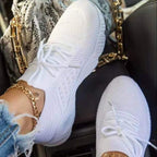 Women's Knit Platform Sneakers