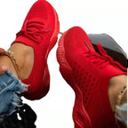 Women's Knit Platform Sneakers