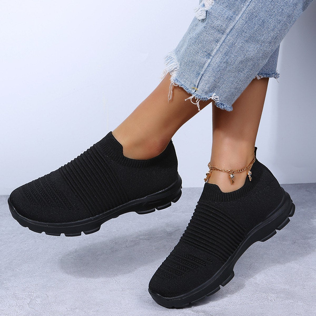 Women's Knit Sock Sneakers