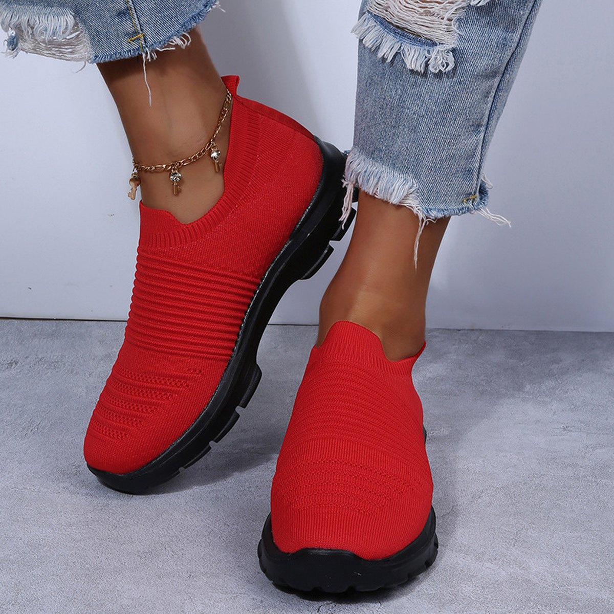 Women's Knit Sock Sneakers