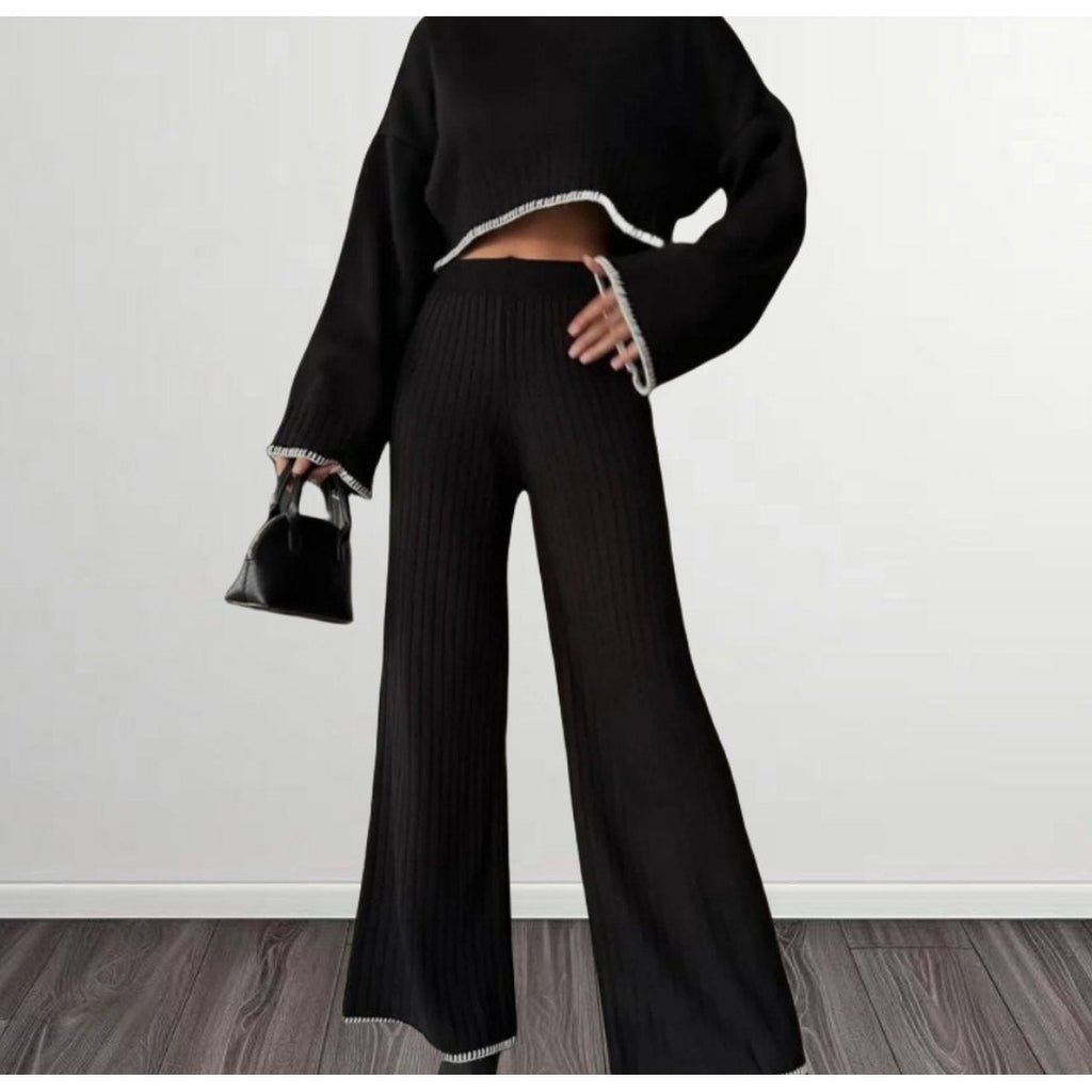 Women's Knitting Two-piece Set