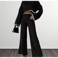 Women's Knitting Two-piece Set