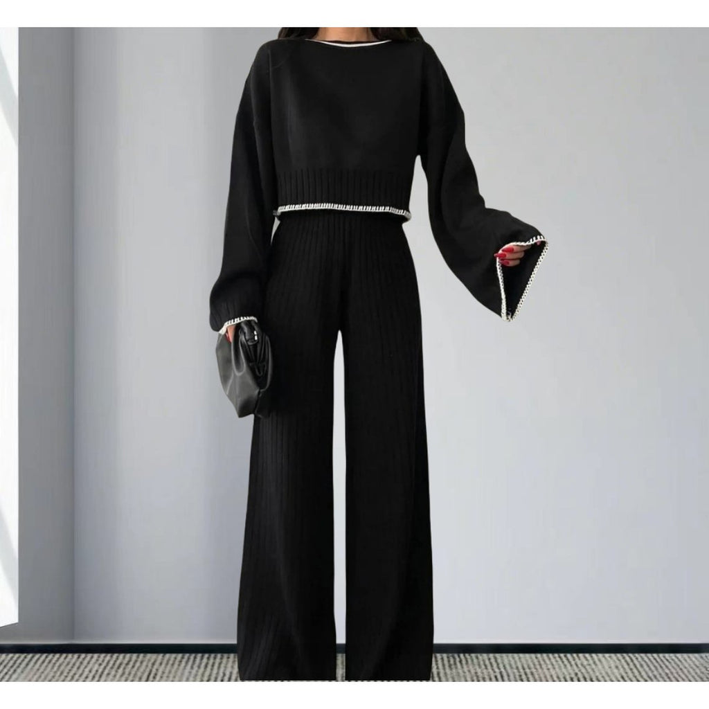 Women's Knitting Two-piece Set