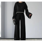Women's Knitting Two-piece Set