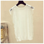 Women's Lace Knitted Vest