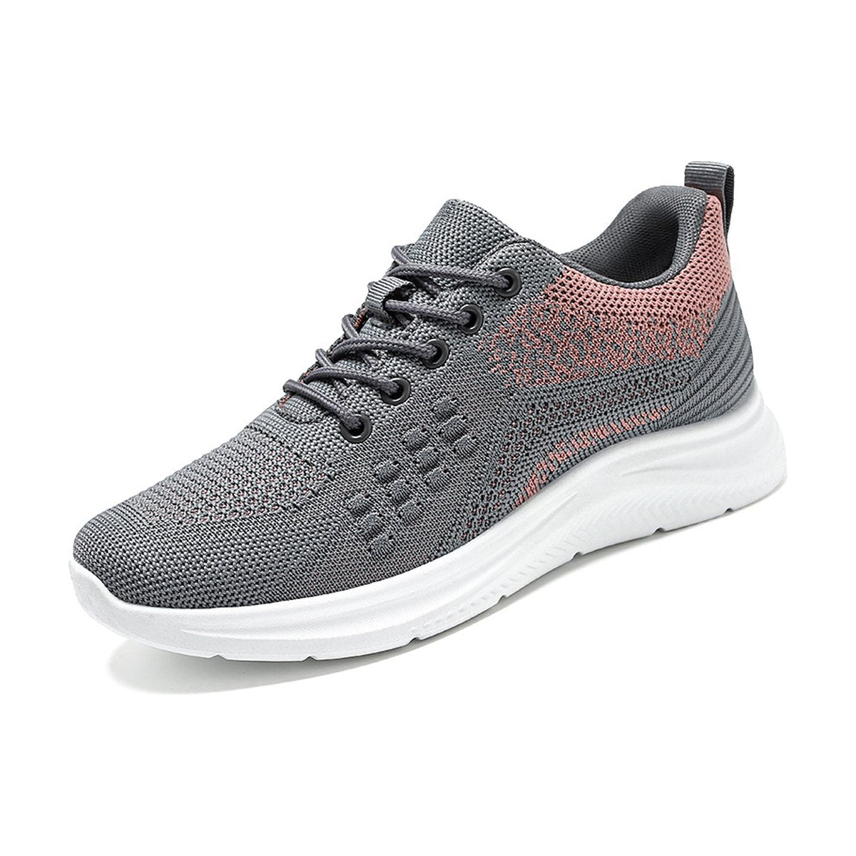 Women's Lace-up Sneakers Light Breathable Flats Shoes