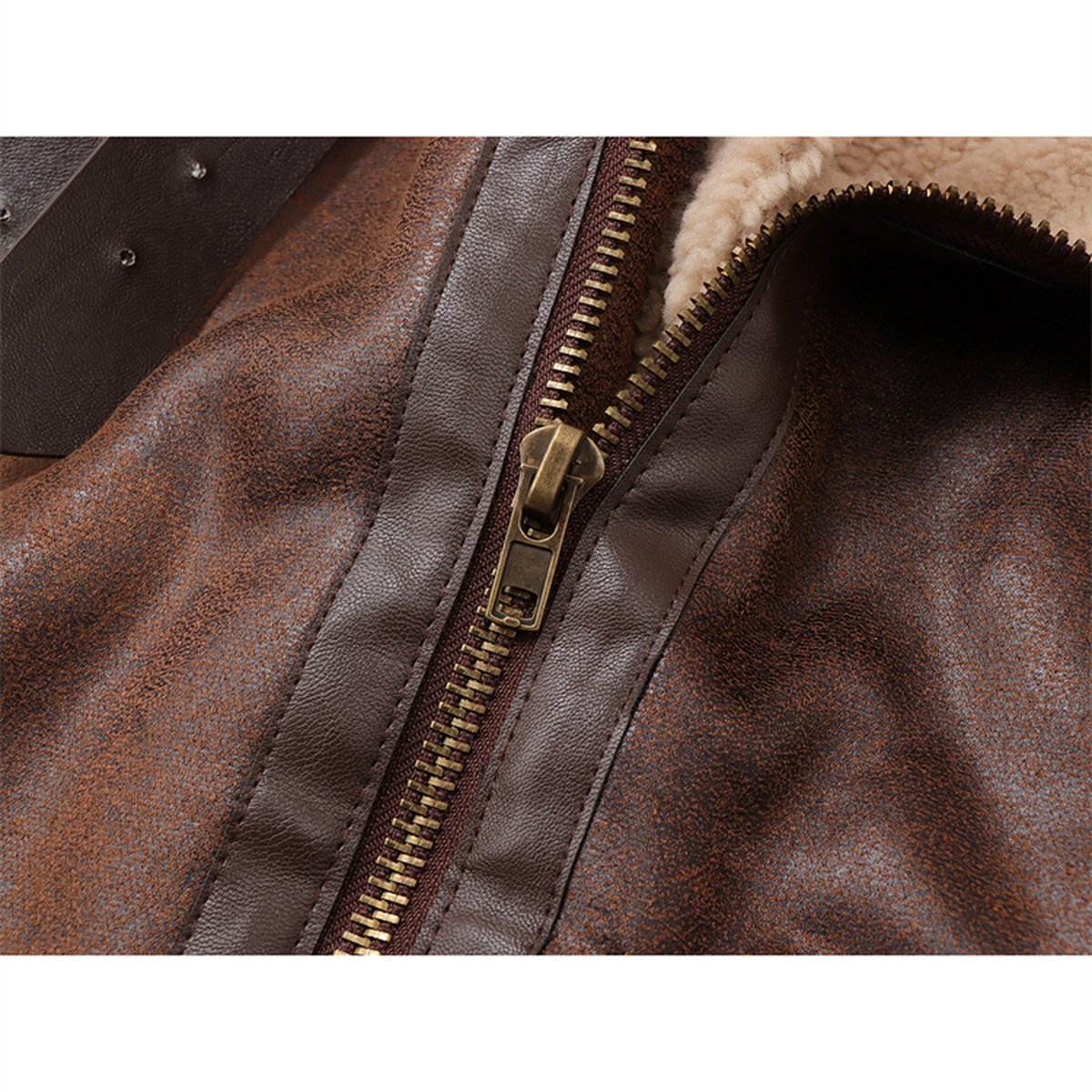 Women's Lamb Fur Collar Jacket