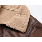 Women's Lamb Fur Collar Jacket