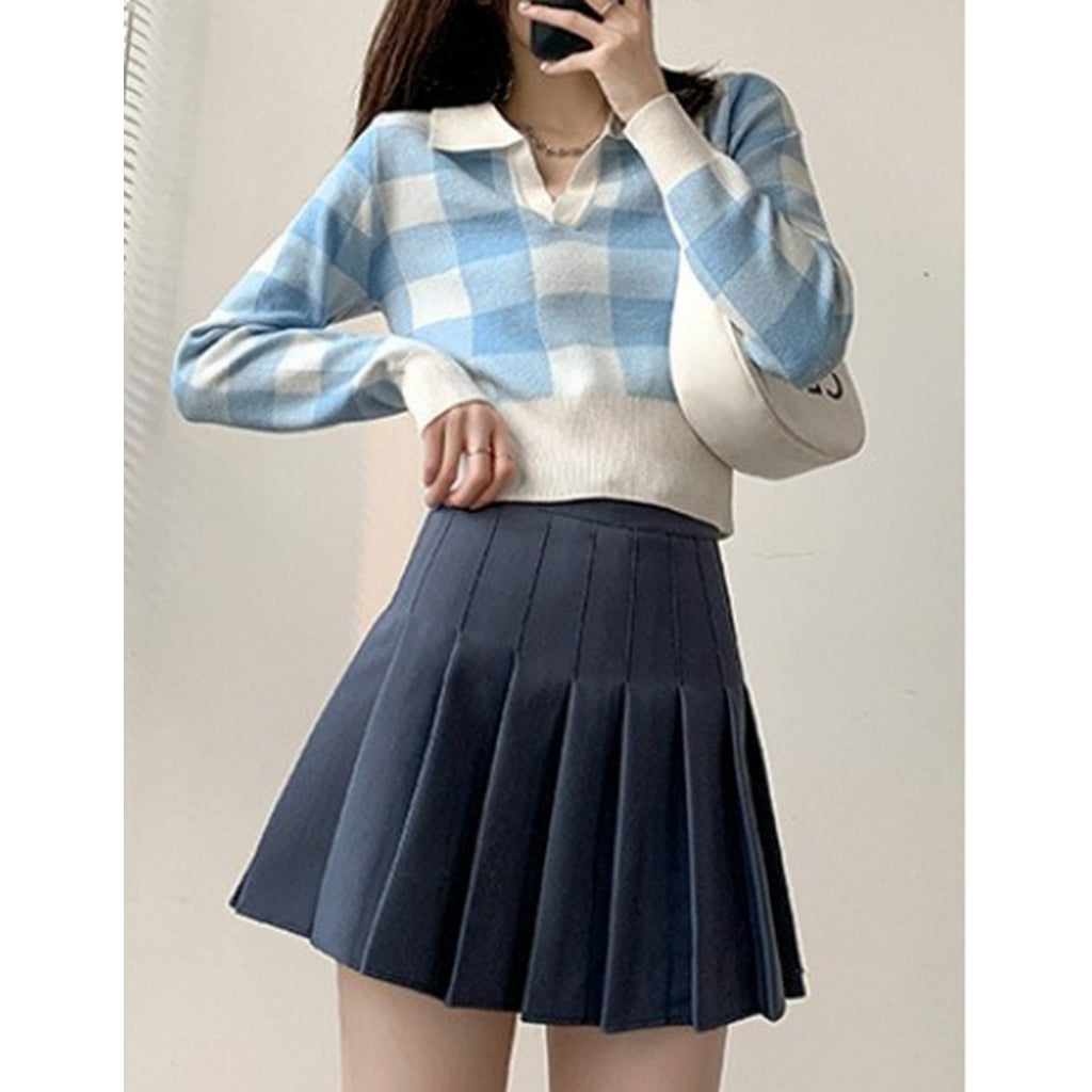 Women's Latest Pleated Skirt