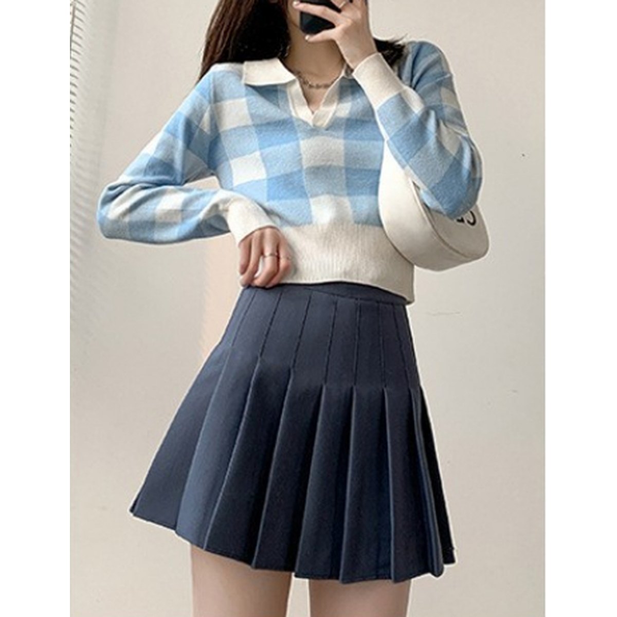 Women's Latest Pleated Skirt