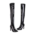 Women's Leg High Heel Over Knee Boots Stretch