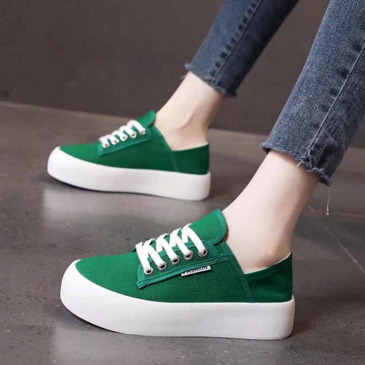 Women's Leopard Platform Sneakers