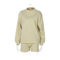 Women's Letter Embroidery Loose Casual Sweatshirt Fleece Pullovers