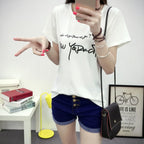 Women's Letter Print T-Shirt