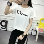 Women's Letter Print T-Shirt