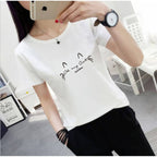 Women's Letter Print T-Shirt