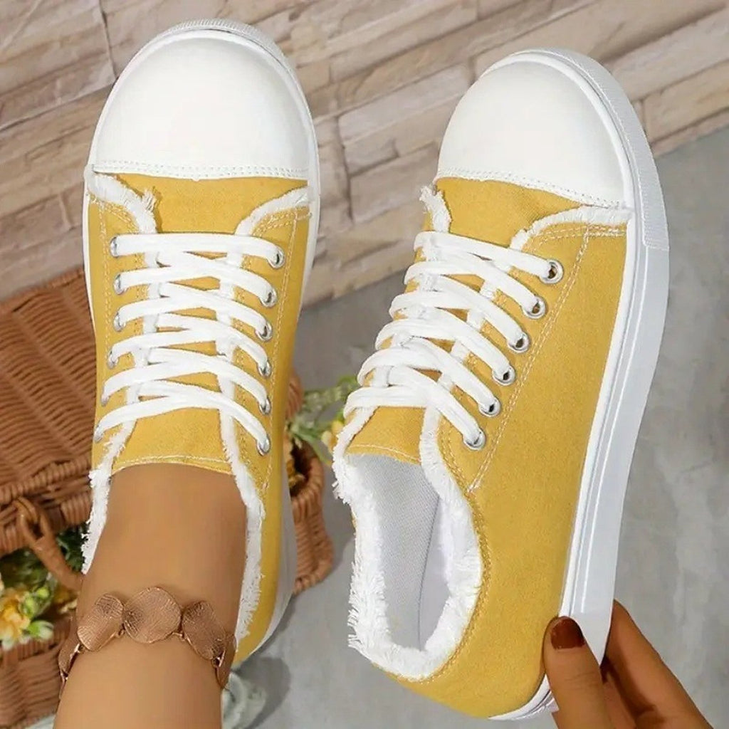 Women's Lightweight Canvas Shoes In Larger Sizes