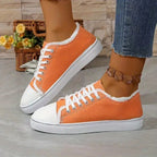 Women's Lightweight Canvas Shoes In Larger Sizes