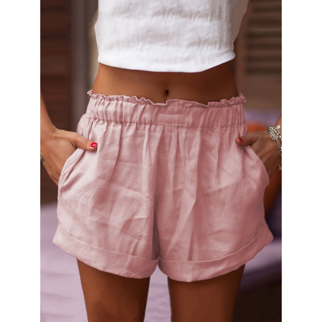 Women's Linen Shorts