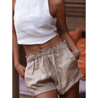 Women's Linen Shorts