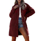 Women's Loosefitting Lambswool Coat