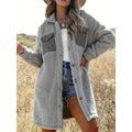 Women's Loosefitting Lambswool Coat