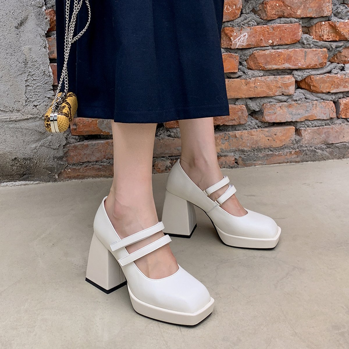 Women's Mary Jane Platform Heels