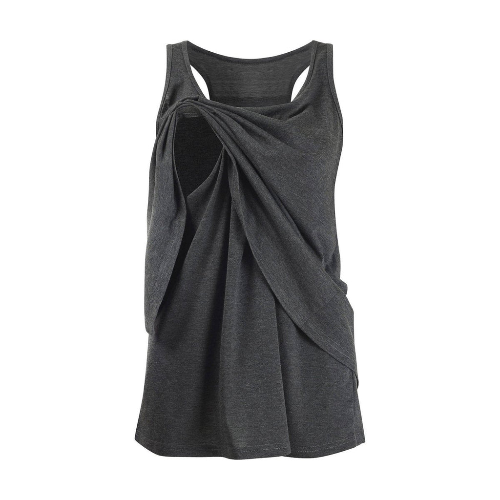 Women's Maternity Blouse Pregnant Casual Sleeveless