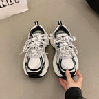 Women's Mesh Dad Shoes Comfort Versatile Platform Casual