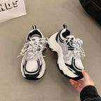 Women's Mesh Dad Shoes Comfort Versatile Platform Casual
