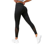 Women's Mesh-panel Sports Leggings