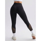 Women's Mesh-panel Sports Leggings