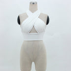Women's Multipurpose Tank Top Halter Neck Backless Strap