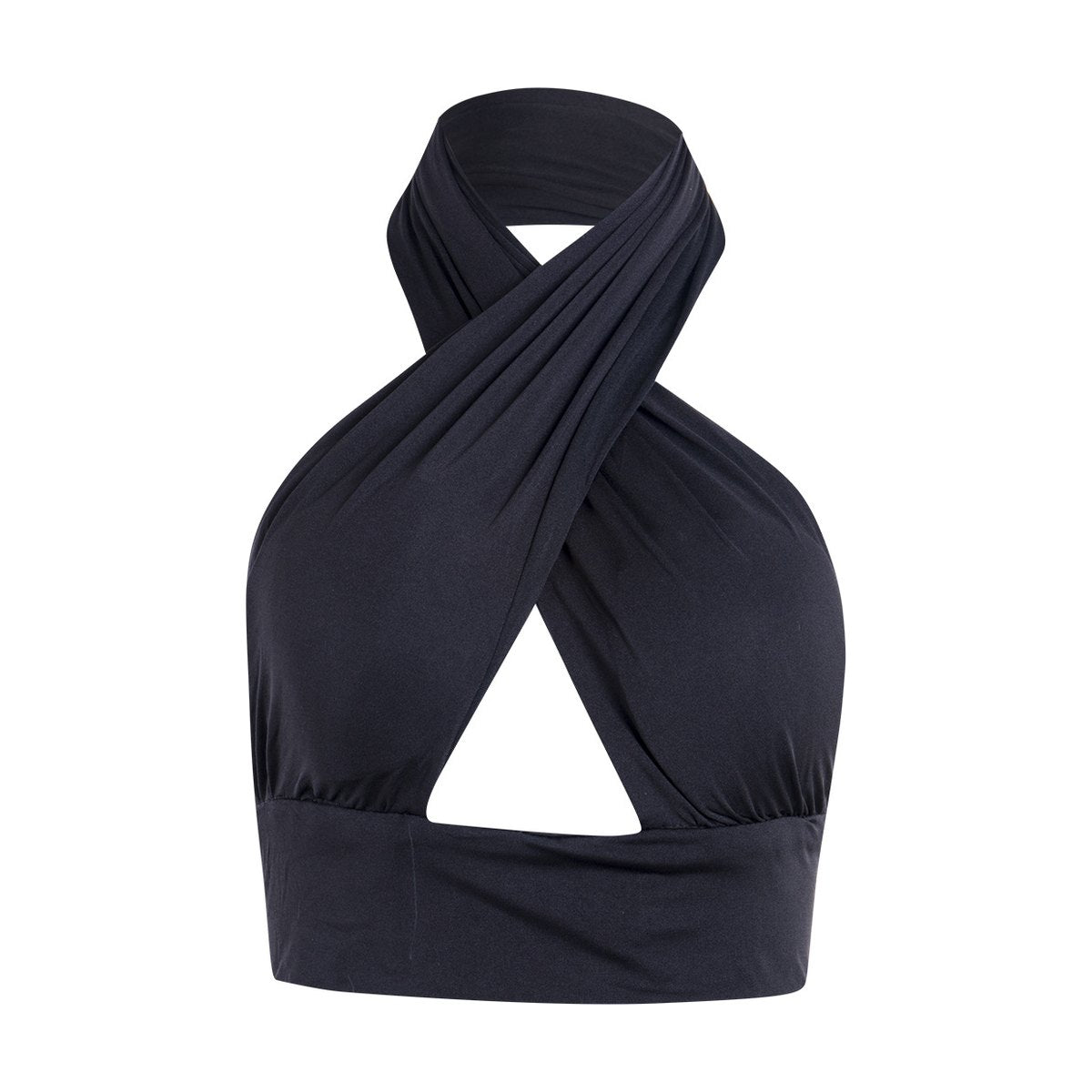 Women's Multipurpose Tank Top Halter Neck Backless Strap