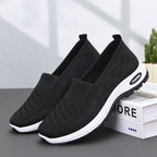 Women's Non-slip Soft-soled Flyknit Walking Shoes Classic Breathable