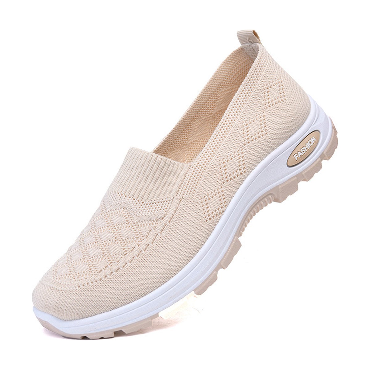 Women's Non-slip Soft-soled Flyknit Walking Shoes Classic Breathable