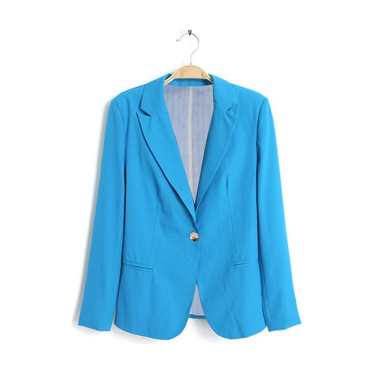 Women's Office Black Formal Blazer Work Suit