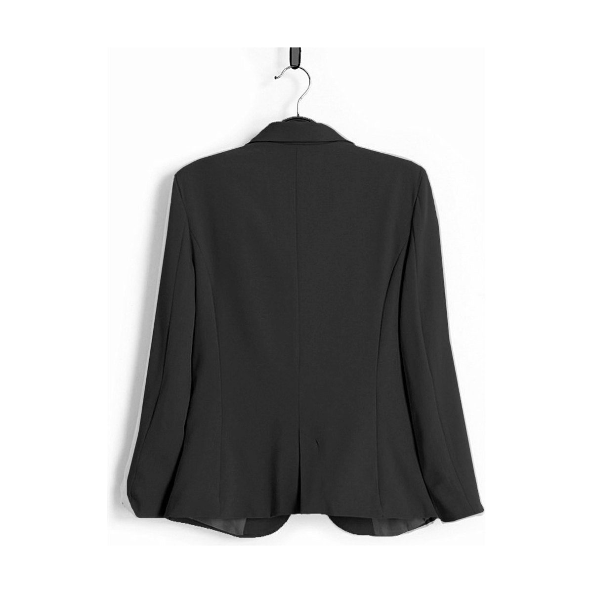 Women's Office Black Formal Blazer Work Suit