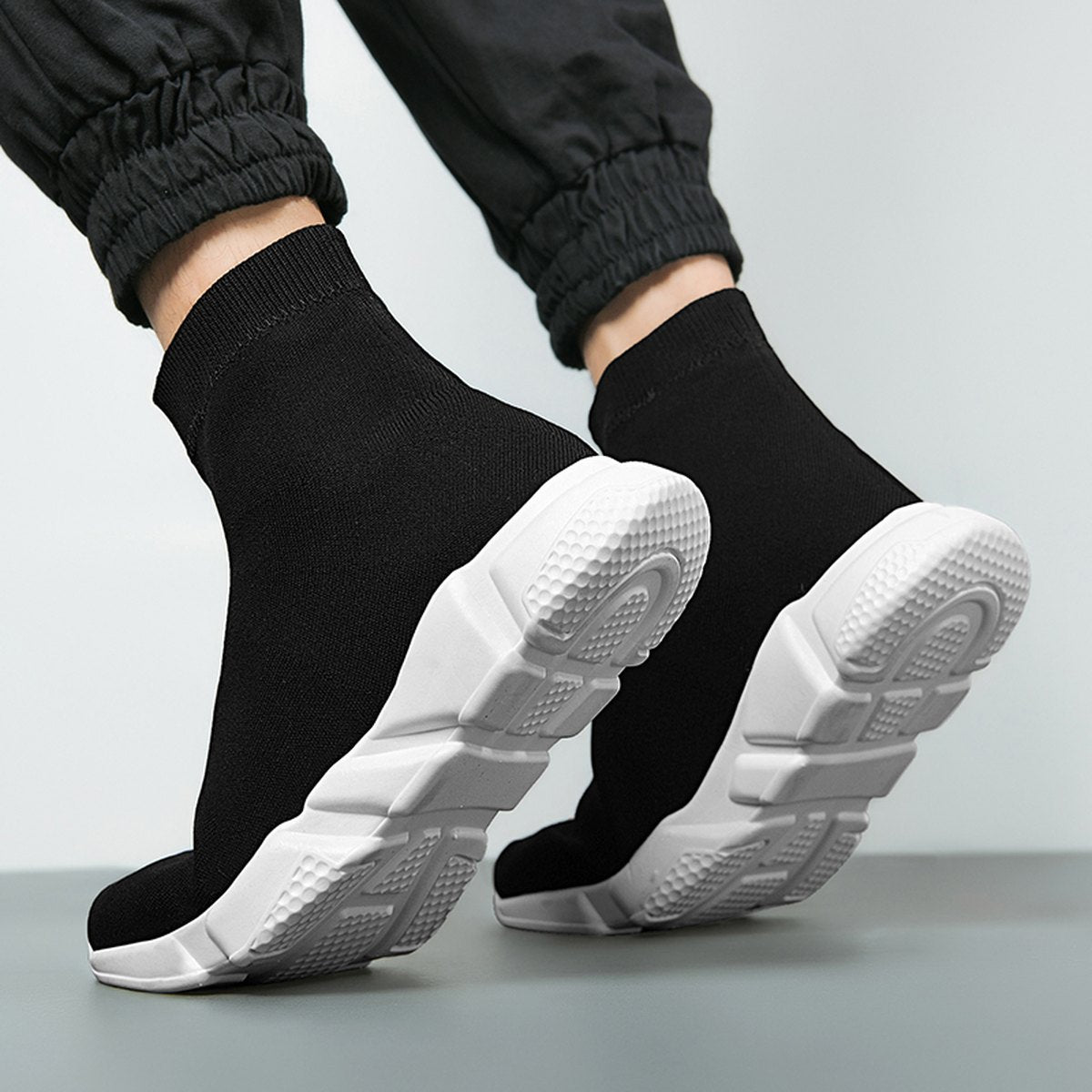 Women's Old Beijing Cloth Shoes Elastic Socks