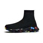 Women's Old Beijing Cloth Shoes Elastic Socks