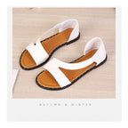 Women's Outerwear Flat Large-size Sandals