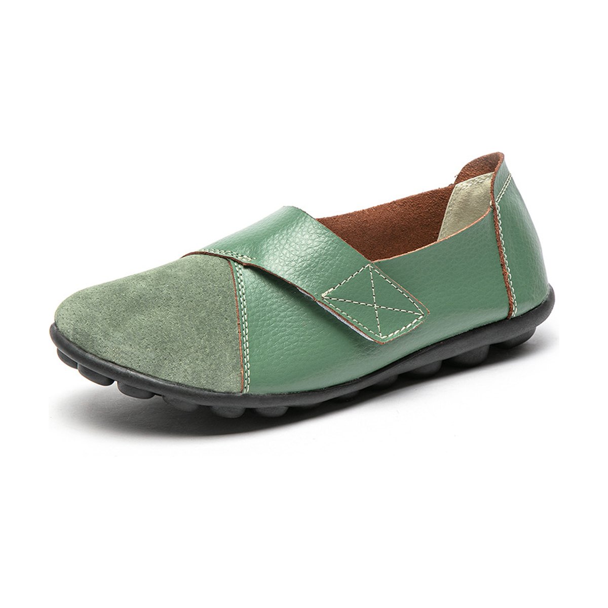 Women's Patchwork Loafers