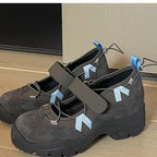 Women's Platform Ballet Sneakers Inner Height Increasing Casual